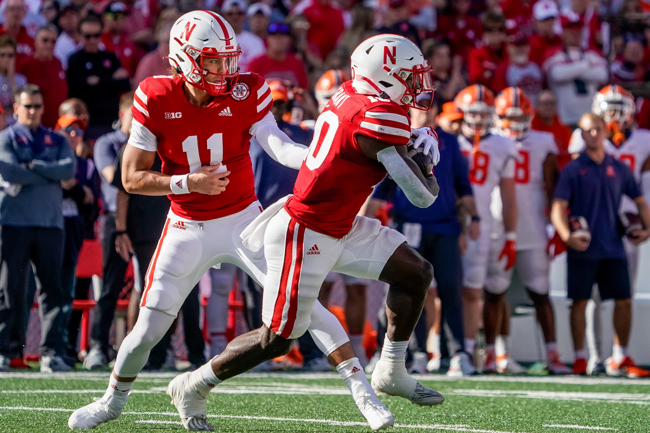 Nebraska Football Projecting offensive depth chart before spring