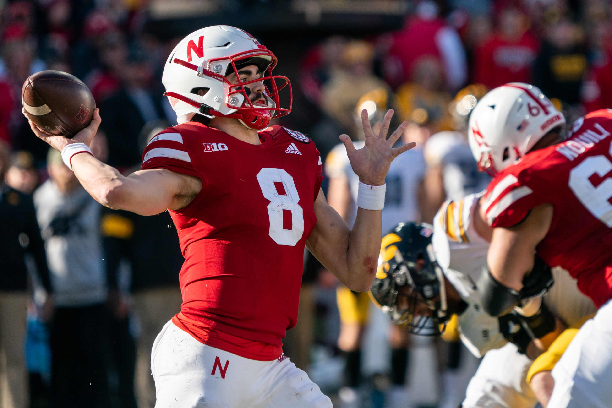 Nebraska Football QB Logan Smothers to enter transfer portal