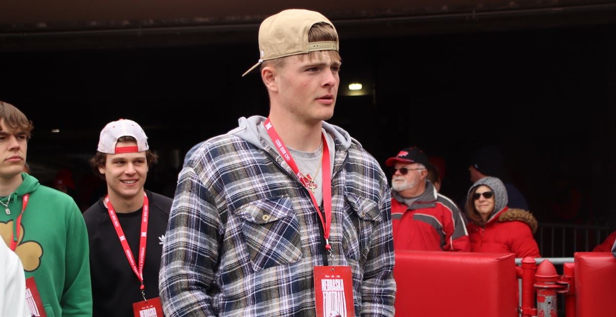 Carter Nelson trending with Nebraska football projections