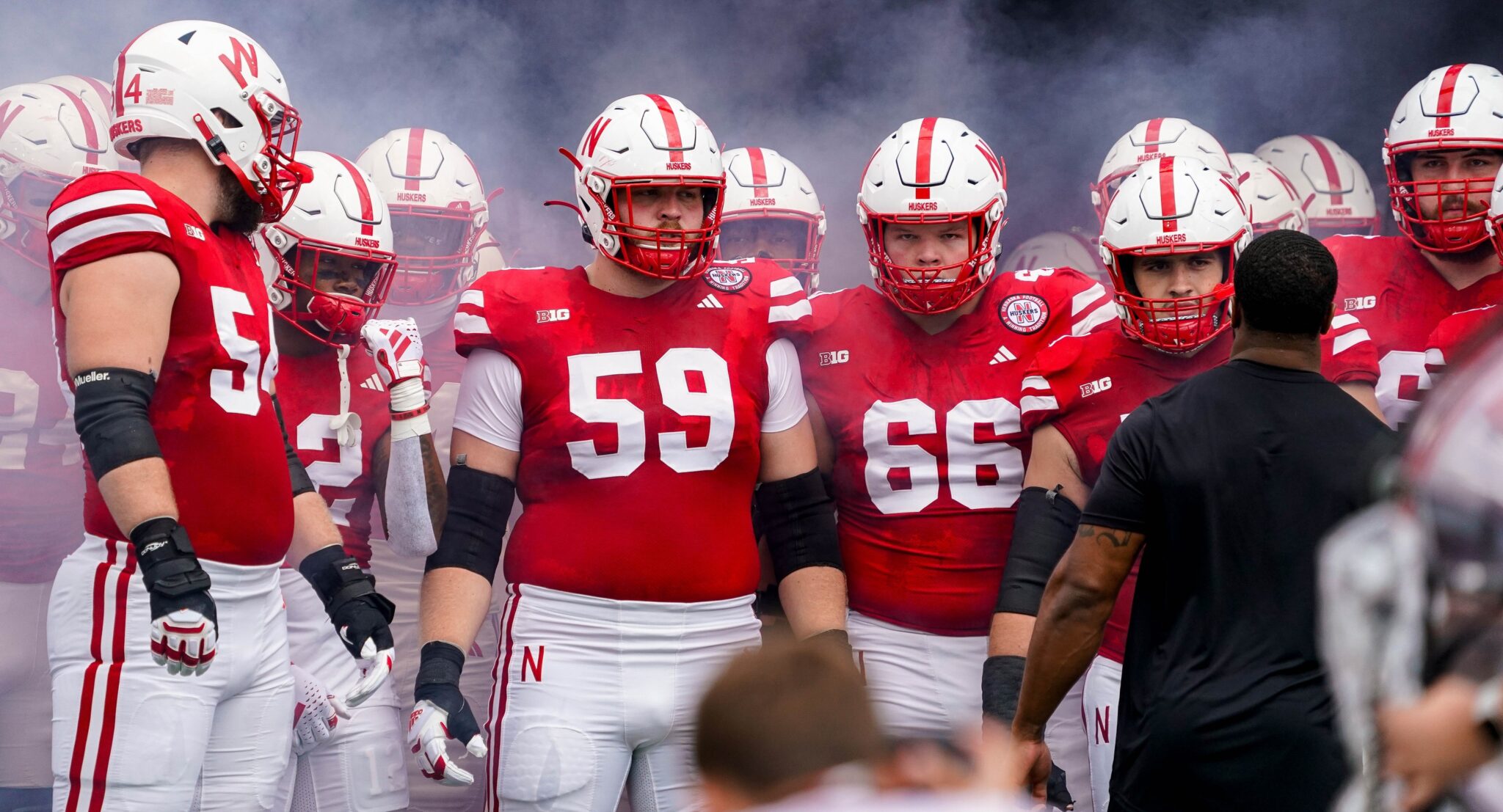 Postspring Oline depth chart projection for Nebraska football